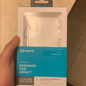 Clear iPhone XR case